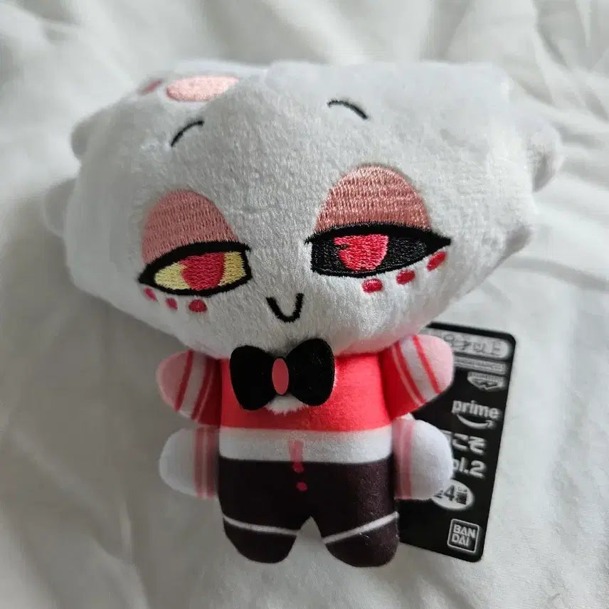 [BUNJANG] Hazbin Hotel Angel Dust Mascot Plush / 해즈빈호텔 엔젤더스트 마스코트 누이구루미 반다이