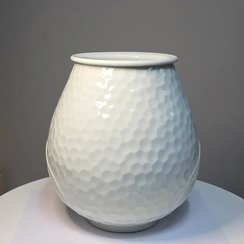 [BUNJANG] Zhu Xing Style Porcelain Vase / 백자 추상문호