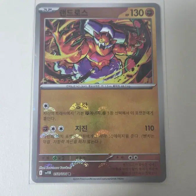 [BUNJANG] Pokemon Card Landorus Monster Ball / 포켓몬카드 랜드로스 몬스터볼