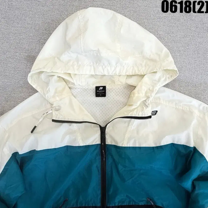 [BUNJANG] Beanpole Color Block Windbreaker Jacket / 빈폴 바람막이 자켓 90 0618
