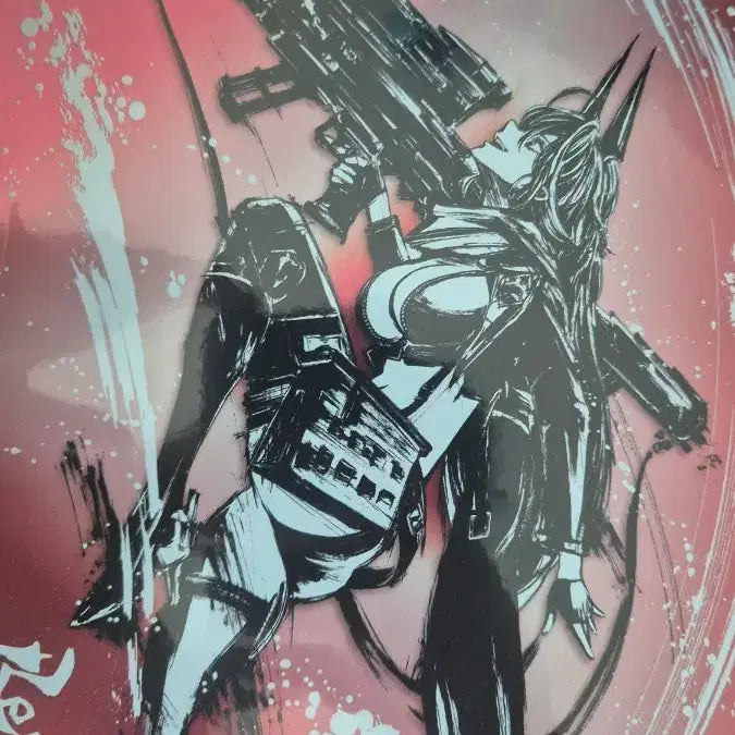 [BUNJANG] NİKE Red Hood Sumi-e Poster / 니케 팝업한정 레드후드 수묵화 포서터