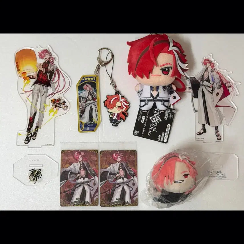 [SOLD OUT] 페그오 페이트 그랜드 오더 fgo 타카스기 신사쿠 치비누이 모찌 굿즈일괄