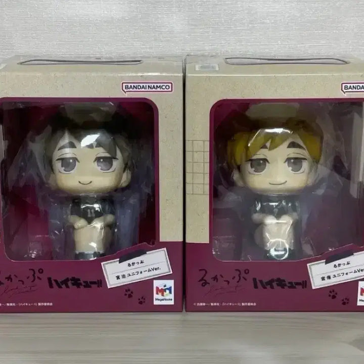 [BUNJANG] MegaHouse Haikyuu!! Osamu &amp; Atsumu Uniform Look Up Figure with Bonus Cushion / 메가하우스 하이큐 오사무 아츠무 유니폼 룩업 피규어 특전 방석