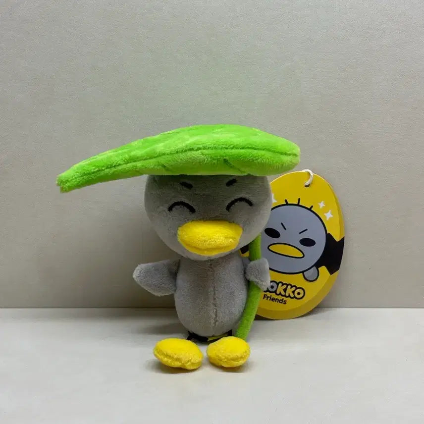 [BUNJANG] Full Leaf Cockerel Doll Keyring / 풀잎 꼬꼬 인형 키링