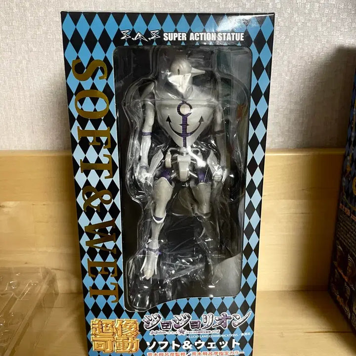 [BUNJANG] Jojo Soft &amp; Wet Statue Action Figure / 죠죠 소프트&amp;웨트 초상가동