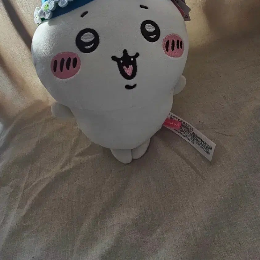 [BUNJANG] Chiikawa Hachiware Flower Crown Plush / [택부착신상품]먼작귀(치이카와) 캐릭터 &