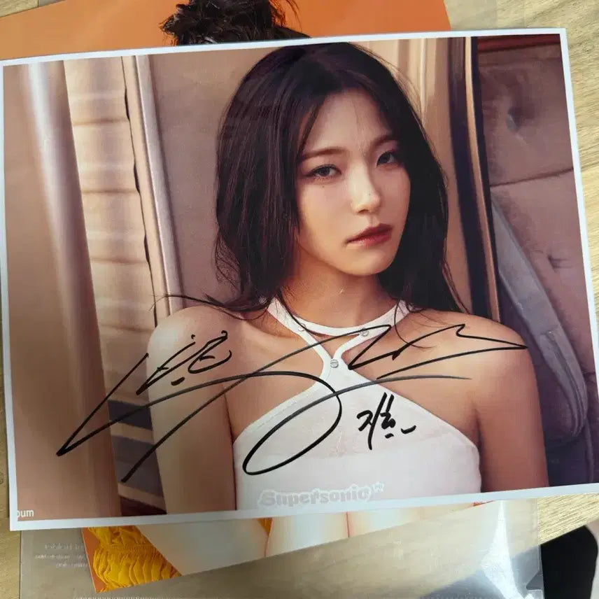 [BUNJANG] Baek Ji-heon Signed Photo Bundle / 백지헌 싸인 사진 팔아요