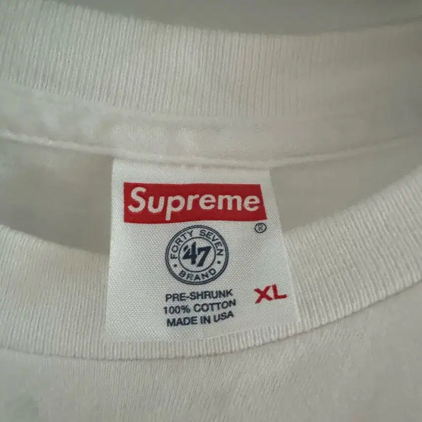 [BUNJANG] Supreme Yankees Box Logo T-Shirt XL / [XL] 슈프림 양키스 박스로고 반팔티