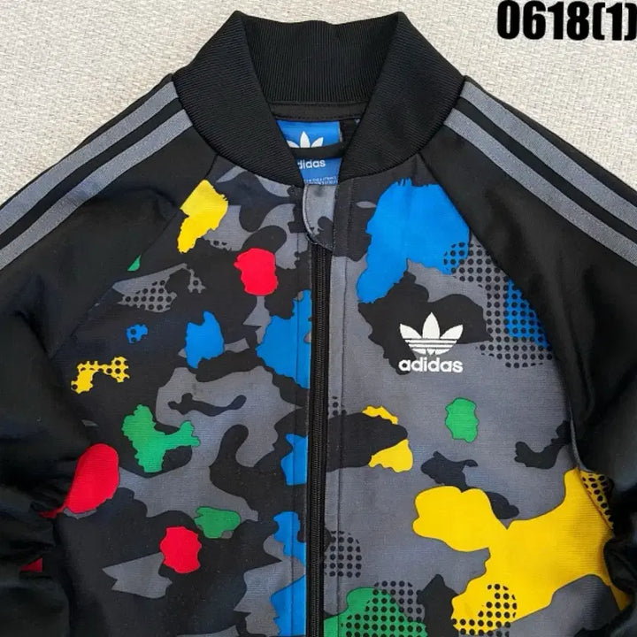 [BUNJANG] Adidas Kids Camouflage Pattern Track Top / 아디다스 키즈 트랙탑 카모플라쥬 패턴 95