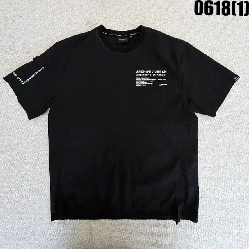 [BUNJANG] Intercrew Graphic T-Shirt Black / Intercrew 그래픽 반팔티 블랙 95