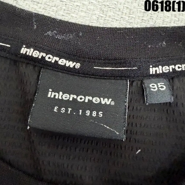 [BUNJANG] Intercrew Graphic T-Shirt Black / Intercrew 그래픽 반팔티 블랙 95