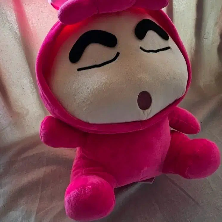 [BUNJANG] Shin-chan Character Plush Doll Pink Costume / [택부착신상품]짱구 캐릭터 인형
