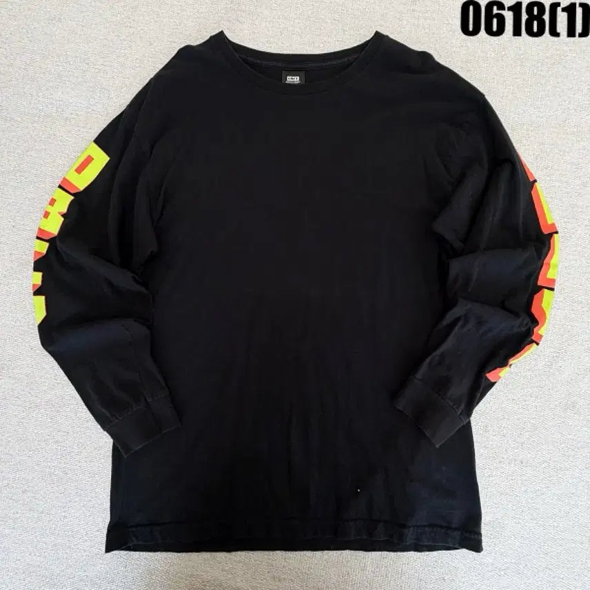 [BUNJANG] OBEY Long Sleeve T-Shirt Black L / OBEY 오베이 긴팔 티셔츠 블랙 L