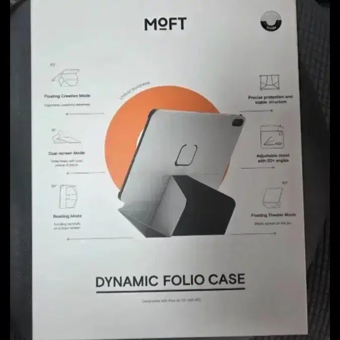 [BUNJANG] MOFT Dynamic Folio Case for iPad Air 13-inch (M2/M3/M4) / 모프트 MOFT 다이나믹 폴리오 아이패드 에어 13인치