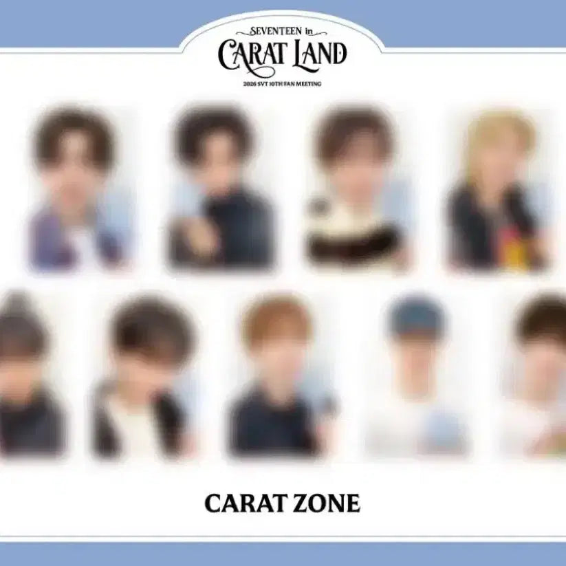 [BUNJANG] Seventeen 2026 Caratland Carat Zone Set / 1set) 세븐틴 2026 캐럿랜드 캐럿존 양도
