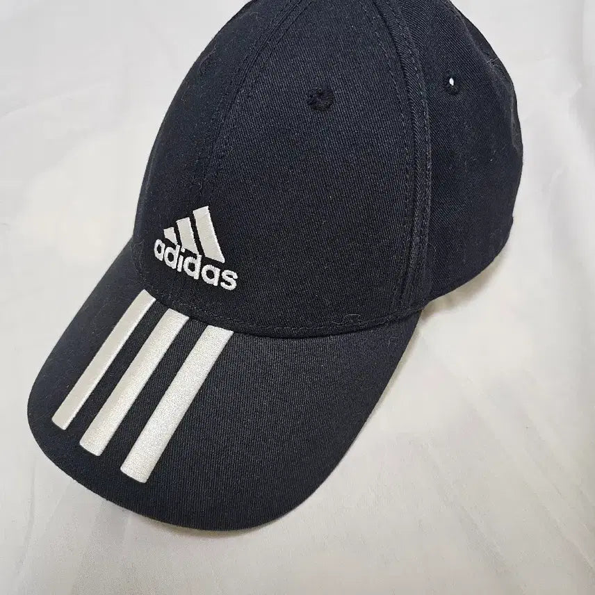 [BUNJANG] Adidas Three-Stripes Ball Cap Black / 아디다스 삼선 볼캡 블랙