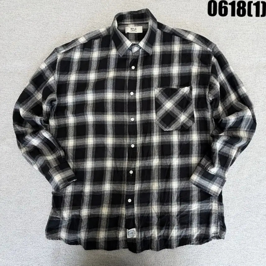 [BUNJANG] BPLS Checkered Shirt / BPLS 체크 남방 L