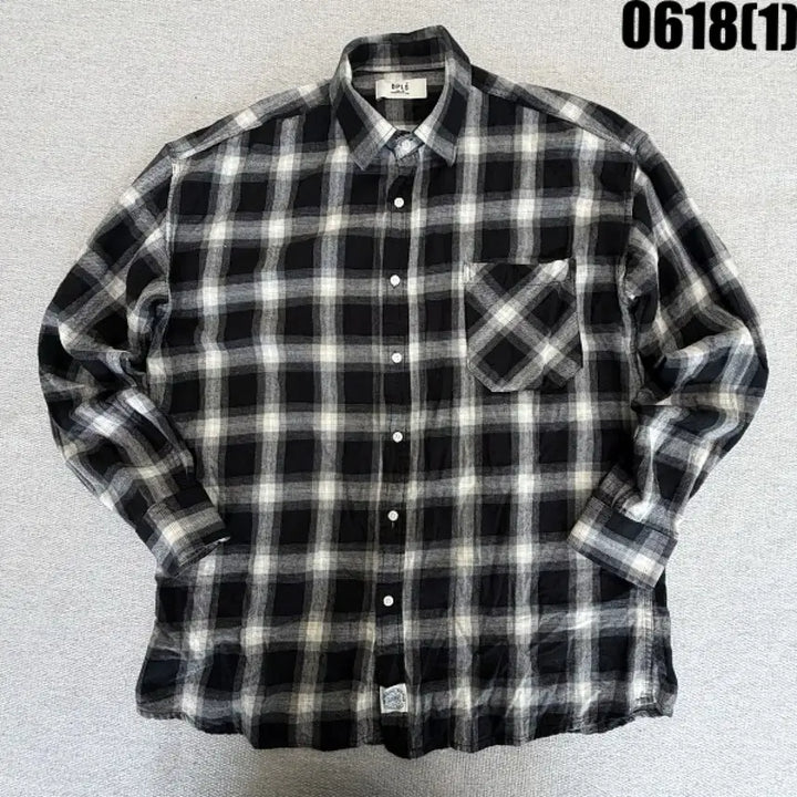 [BUNJANG] BPLS Checkered Shirt / BPLS 체크 남방 L