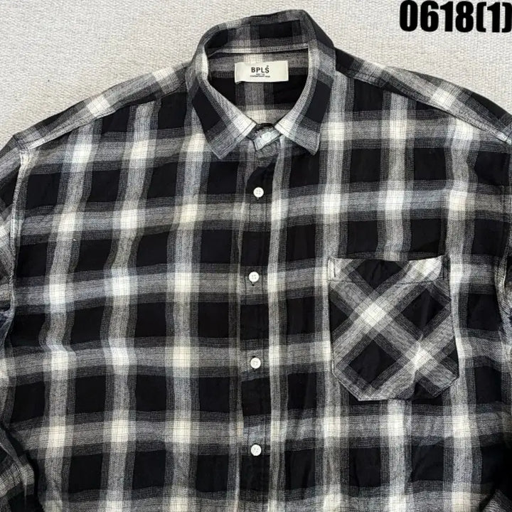 [BUNJANG] BPLS Checkered Shirt / BPLS 체크 남방 L