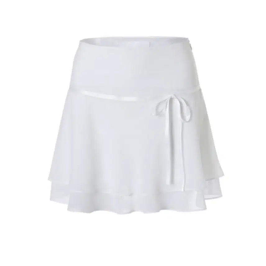 [BUNJANG] Not Your Roses Ray Skirt (White) / 낫유어로즈 레이 스커트 (화이트)