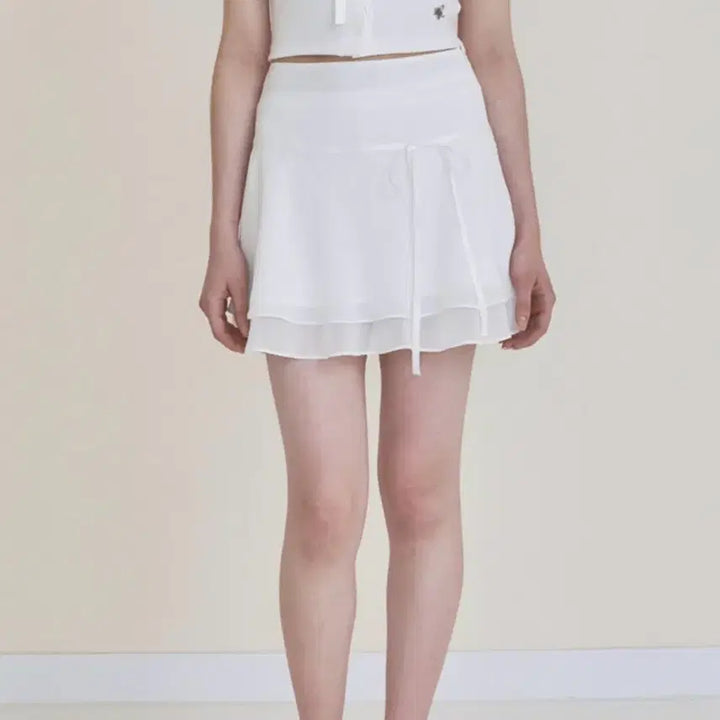 [BUNJANG] Not Your Roses Ray Skirt (White) / 낫유어로즈 레이 스커트 (화이트)