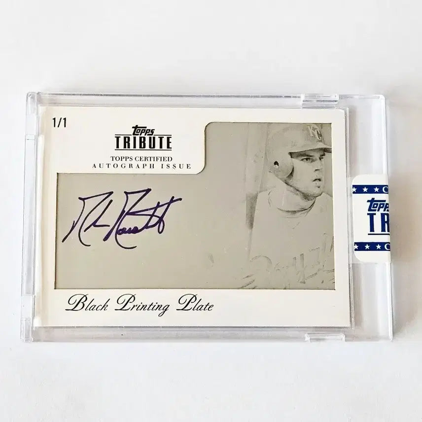 [SOLD OUT] MLB 마이크 무스타커스 1/1 친필 싸인카드(오토)