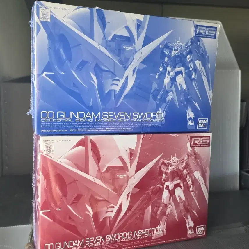 [BUNJANG] RG 00 Gundam Seven Sword &amp; G Inspection Bundle (Sealed) / RG 더블오 건담 세븐 소드 및 G 인스펙션 미개봉 일괄 판매합니다.