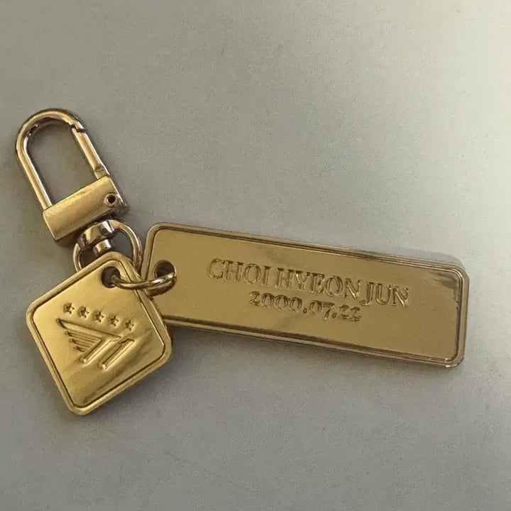 [BUNJANG] TXT Yeonjun Name Keychain / 25월즈 도란 이름 키링