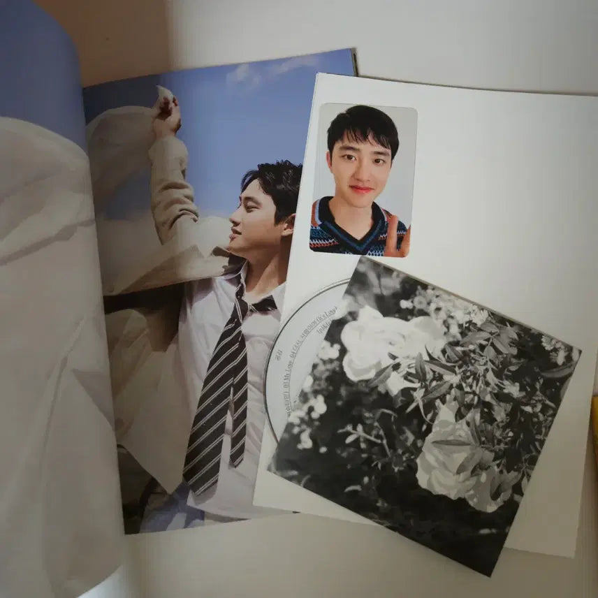 [BUNJANG] EXO D.O. Empathy Album CD Photocard Poster Bundle Set / 포스터 포카 cd 일괄 도경수 디오 공감 앨범 씨디 cd 포카