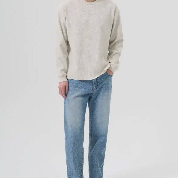 [BUNJANG] The Row 5PK R.S Slub Denim Pants Faded Blue / 인더로우 5PK R.S SLUB DENIM PANTS FADED BLUE
