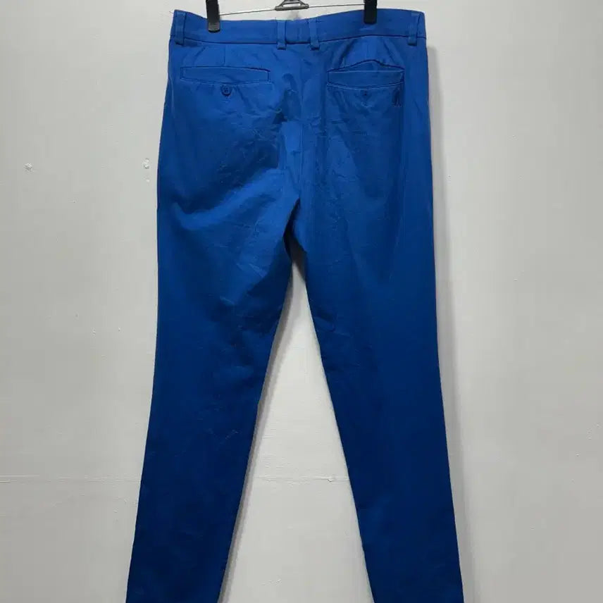 [SOLD OUT] 빈폴 면바지 슬랙스 봄/가을 31인치 남성 골프바지 블루
