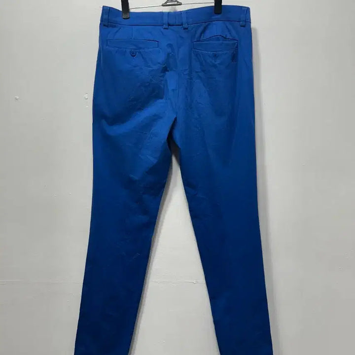 [SOLD OUT] 빈폴 면바지 슬랙스 봄/가을 31인치 남성 골프바지 블루