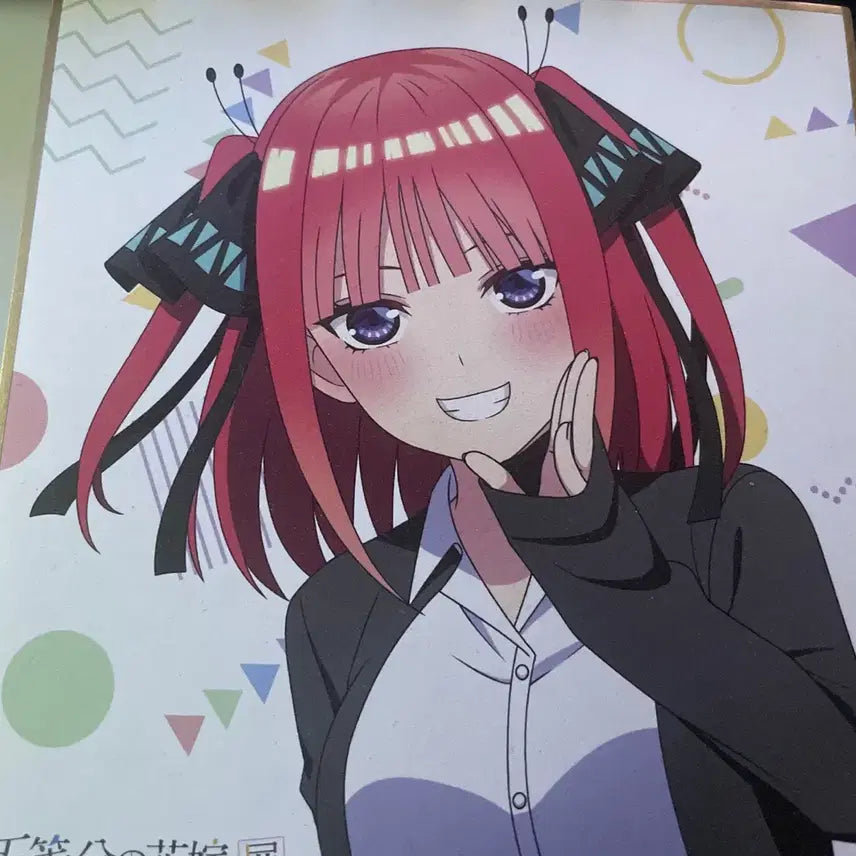 [BUNJANG] The Quintessential Quintuplets Nino Shikishi Board / 5등분의 신부 신부전 니노 색지 판매