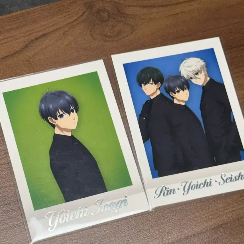 [BUNJANG] Blue Lock PASHAT Card Set: Isagi, Nagi, Rin / 블루록 파샤 카드 지류 이사기 나기  린
