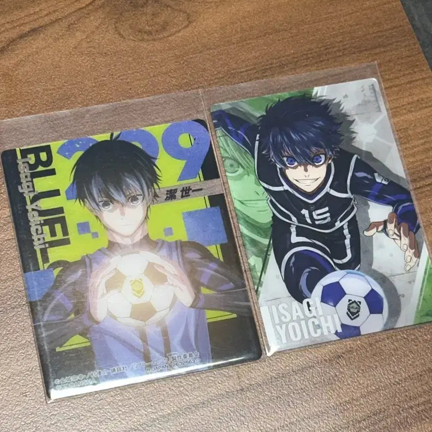 [BUNJANG] Blue Lock Wafer Clear Card Isagi Yoichi / 블루록  웨하스 클리어 카드 지류 이사기
