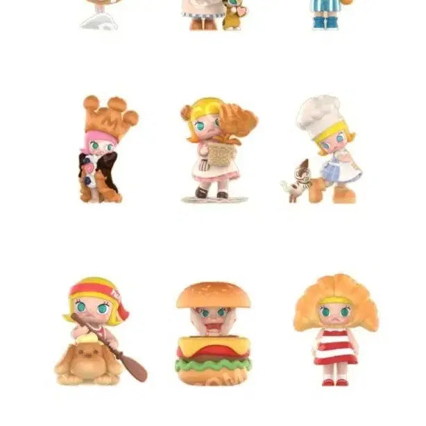 [BUNJANG] Pop Mart Molly Baking Time Series "Heart to Heart Toast" Figure / 팝마트 몰리 베이킹 타임 시리즈 피규어 미개봉