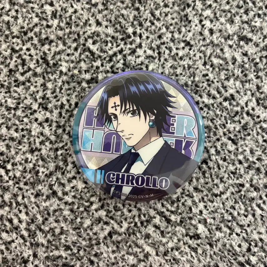 [BUNJANG] Hunter x Hunter Chrollo Can Badge / 헌터x헌터 캔뱃지 클로로