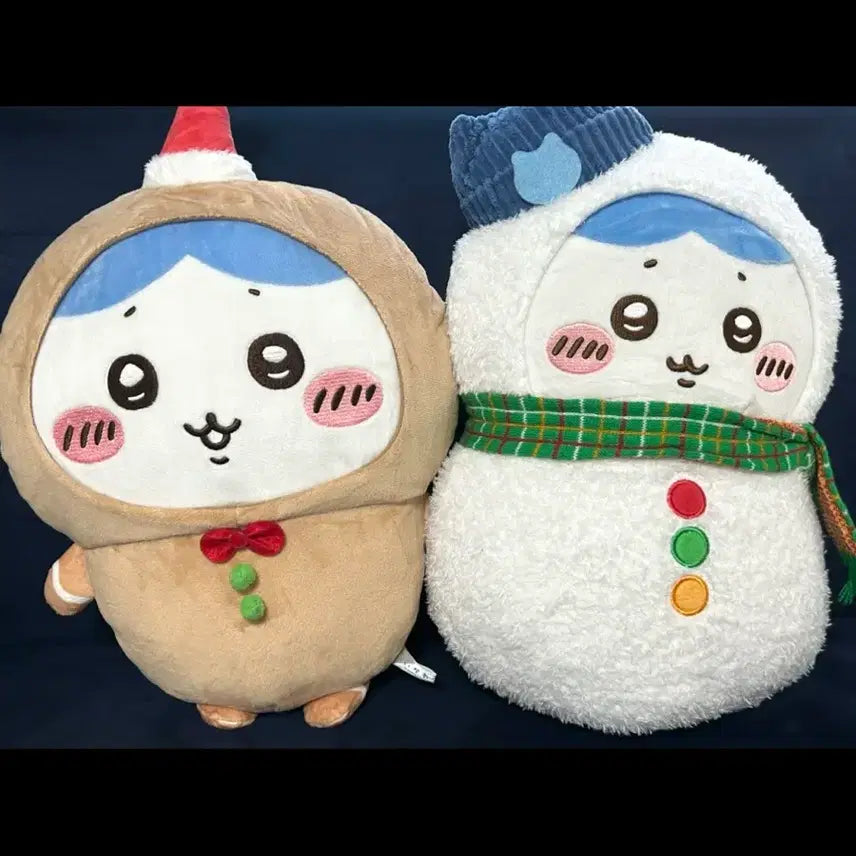 [SOLD OUT] 일괄) 치이카와 하치와레 진저맨+눈사람 누이 마스코트