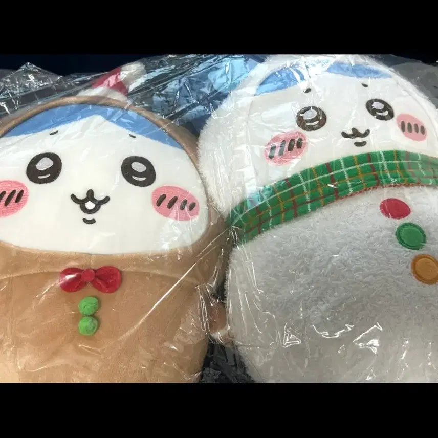 [SOLD OUT] 일괄) 치이카와 하치와레 진저맨+눈사람 누이 마스코트