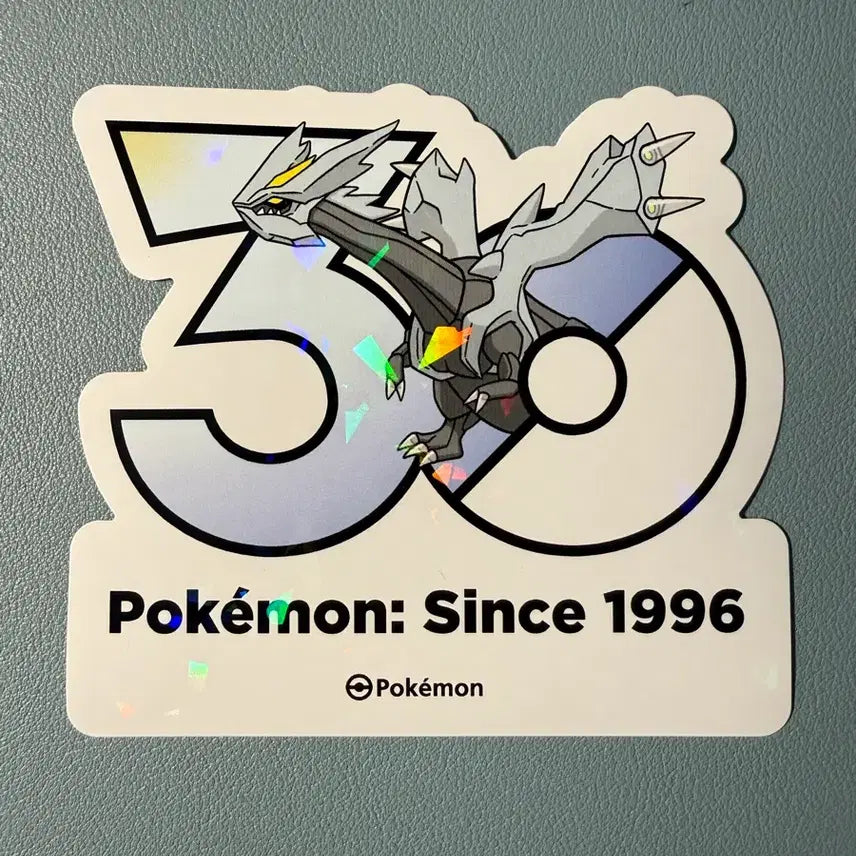 [BUNJANG] Pokemon 30th Anniversary Sticker - Kyurem / 포켓몬스터 30주년 스티커 - 큐레무