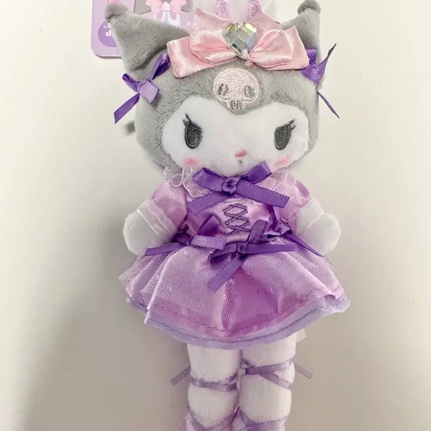 [BUNJANG] Sanrio Kuromi Ballerina Doll Keychain / 산리오 쿠로미 발레리나 인형 키링