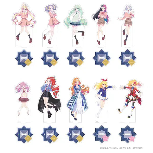 [BUNJANG] Aikatsu Planet Acrylic Stand / 아이카츠 플래닛 아크릴 스탠드 공구