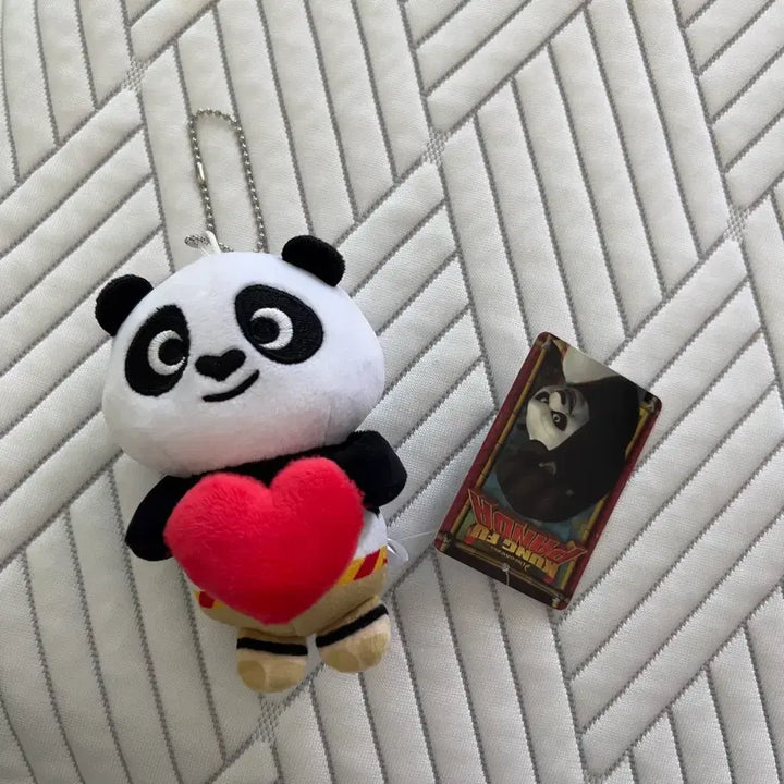 [BUNJANG] Kung Fu Panda Heart Keyring / 정품 쿵푸팬더 하트 키링 (26년 생산)