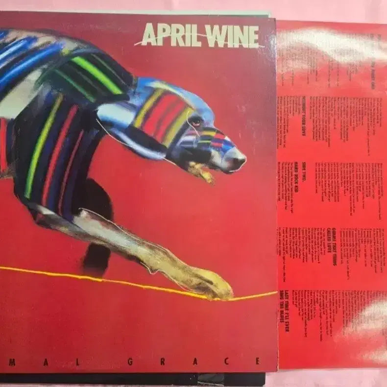 [SOLD OUT] April Wine 에이프릴 와인 _Animal Grace_LP USA