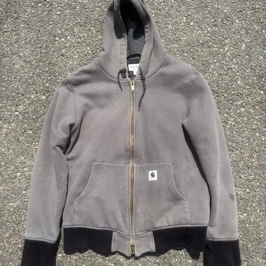 [BUNJANG] Carhartt x Adam Kimmel Zip-Up Hoodie / 칼하트X 아담키멜 후드집업 m