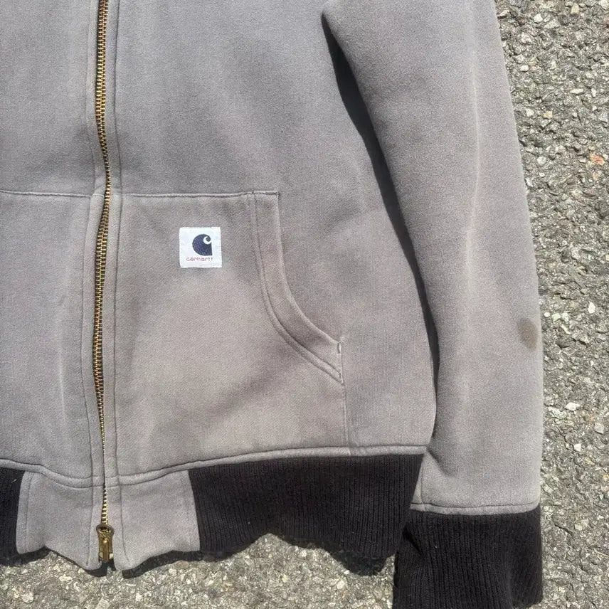 [BUNJANG] Carhartt x Adam Kimmel Zip-Up Hoodie / 칼하트X 아담키멜 후드집업 m