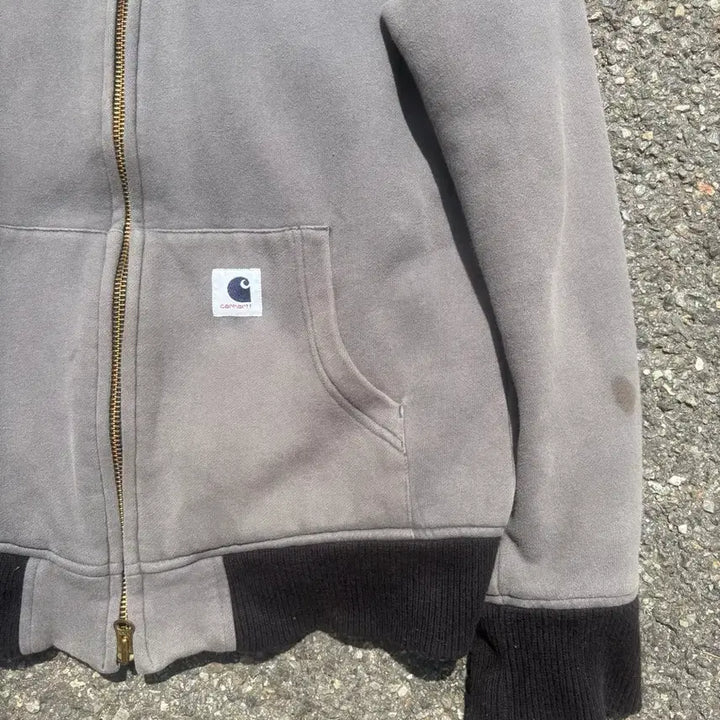 [BUNJANG] Carhartt x Adam Kimmel Zip-Up Hoodie / 칼하트X 아담키멜 후드집업 m