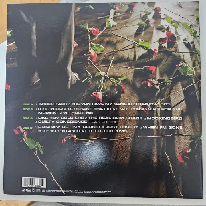 [BUNJANG] Eminem Curtain Call: The Hits Best Album LP / 에미넴 베스트앨범 커튼콜 더 히트 LP 앨범