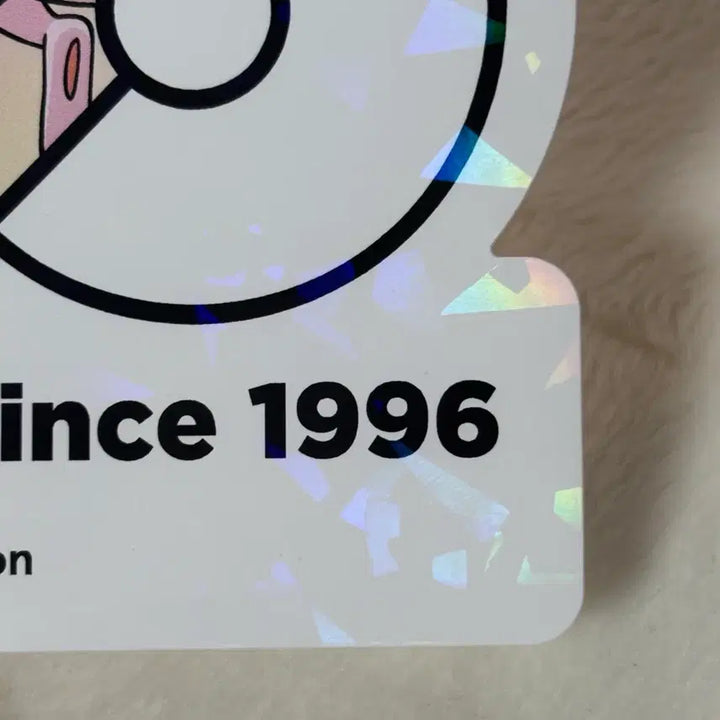 [BUNJANG] Pokemon 30th Anniversary Logo Sticker Mew / 포켓몬스터 30주년 로고 스티커 뮤