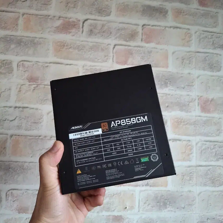 [BUNJANG] Gigabyte AORUS P850W Full Modular 80+ Gold Power Supply / 보증O) 기가바이트 어로스 850W 풀모듈러 80 Gold 파워